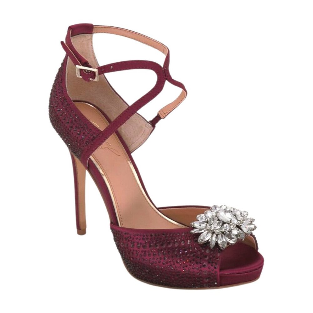 Jewel Badgley Mischka ZAINA Sandal Size 6